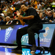 Ron Hunter, head coach of the Sun Belt’s Georgia State, during his team’s famous 2015 upset of No. 3 seed Baylor.